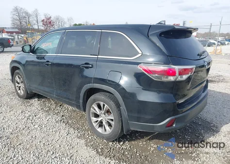 2014 Toyota Highlander Le Plus V6 из США, поврежденный, VIN 5TDBKRFH6ES057490